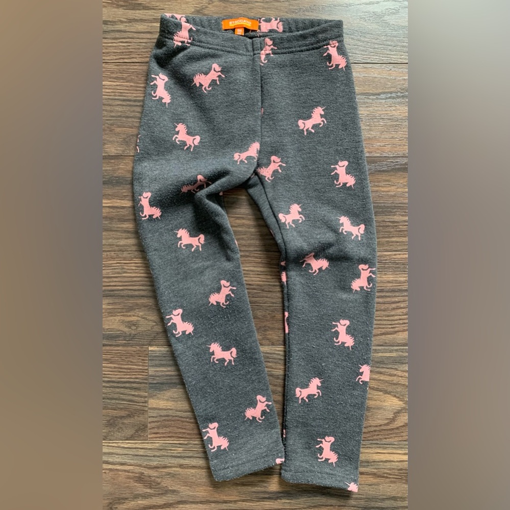 Cute Unicorn Winter Leggins Size 4-5yrs